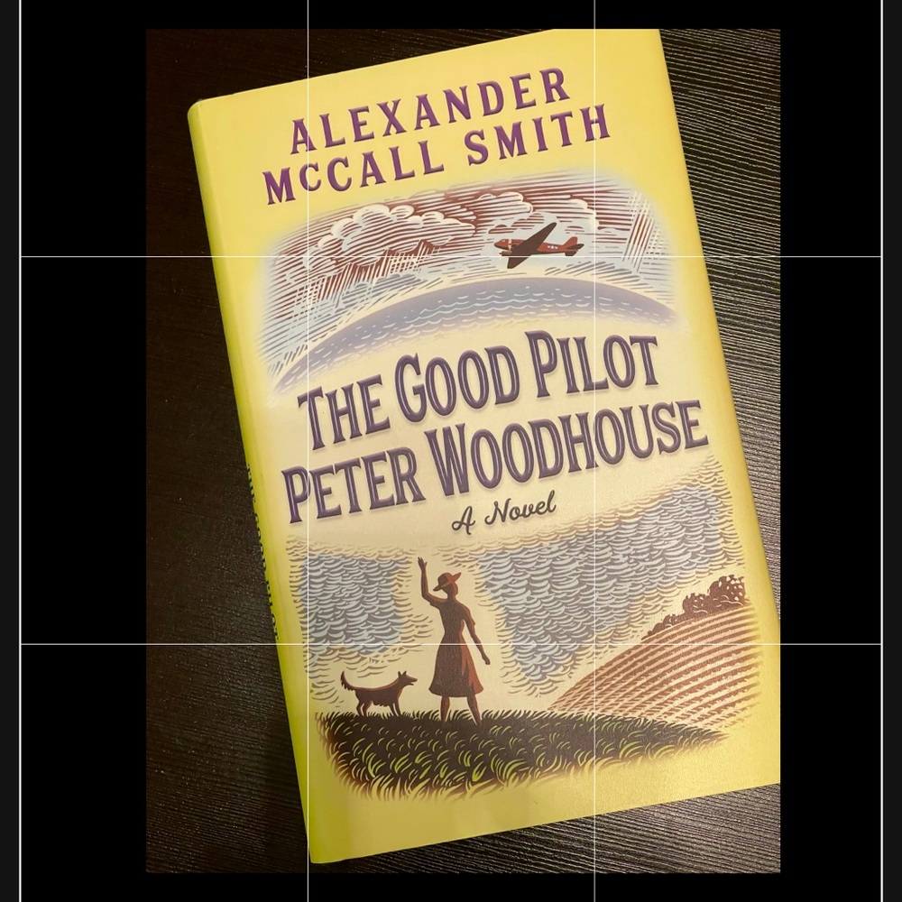 This novel called,“The Good Pilot Peter Woodhouse” by Alexander McCall Smith.